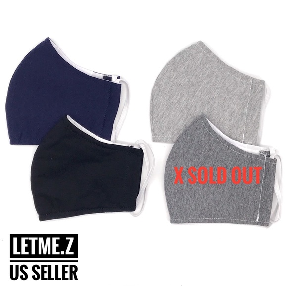 Face Marks 6/$20 -3 Layers Cloth Reusable Washable - Picture 7 of 9